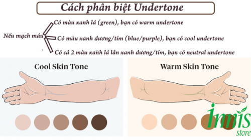 Cách xác định skintone và undertone của da chuẩn nhất