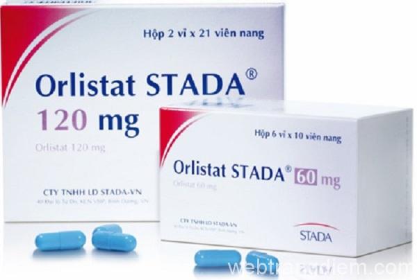 thuốc giảm cân Orlistat Stada
