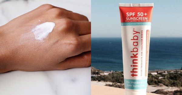 Cách chọn kem chống nắng cho da nhạy cảm: ThinkBaby Safe Sunscreen SPF 50+